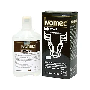 Ivomec Injetável Invermectina 50ml