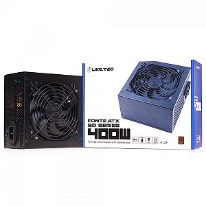 FONTE ATX 400W 80+ BRONZE STEEL DIAMOND LIKETEC