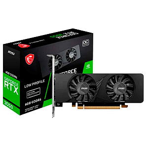PLACA DE VIDEO 6GB NV RTX 3050 GDDR6 LP 912-V812-023 MSI