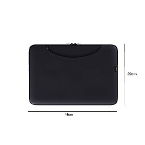CAPA CASE NOTEBOOK BOLSO FRONTAL 15,6" PRETO RELIZA