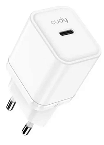 CARREGADOR USB-C 30W CH30 BRANCO CUDY