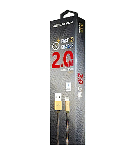 CABO USB-LIGHTNING 2,0A 2M CB-210GD C3T