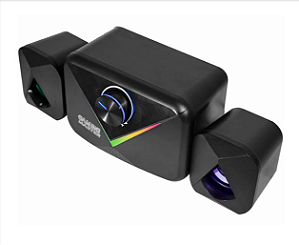 CAIXA DE SOM 2.1 GAMER SS8012 RGB K-MEX