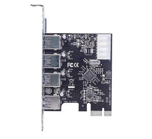 PLACA PCI-E COM 4 PORTAS USB 3.0 DP-43 DEX