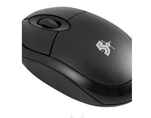MOUSE USB OFFICE PRETO 1000DPI 015-0043 5