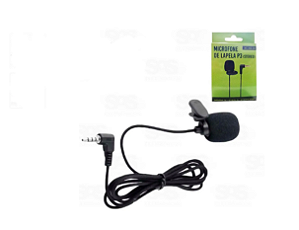 MICROFONE DE LAPELA P3 ( STEREO) MOD. XC-ML-02 X-CELL