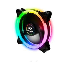COOLER FAN F7-L600RGB KIT 2FAN + BARRA LED RGB C3T