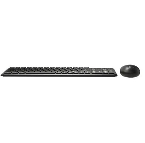 KIT TECL+MOUSE S/FIO KW204 PRETO LECOO