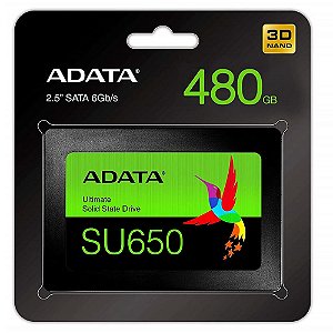SSD 480GB SATA SU650 520 / 450 ADATA