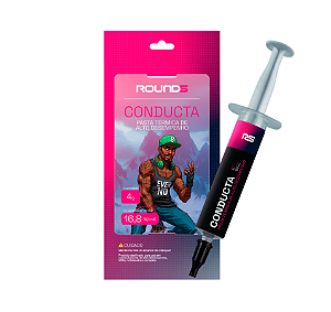 PASTA TERMICA CONDUCTA 16,8 W/MK SERINGA 4G ROUND5