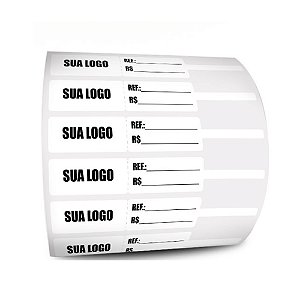 1000 Etiquetas Personalizadas Semi Jóias Óculos Bijuterias