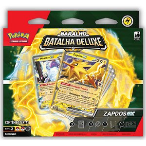 Baralho de Batalha Deluxe Zapdos ex