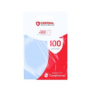 Sleeve Central Perfect Fit Tradicional Transparente
