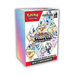 Combo de Pacotes de Booster EV 8.5 Evoluções Prismáticas