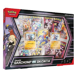 Box Coleção Garchomp ex da Cíntia