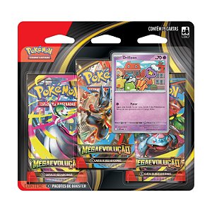 Blister Triplo Megaevolução Pokémon TCG