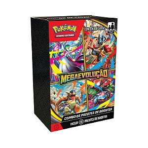 Combo de Pacotes de Booster Megaevolução