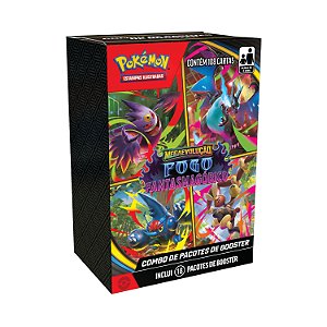 Combo de Pacotes de Booster ME02 Fogo Fantasmagórico Pokémon TCG