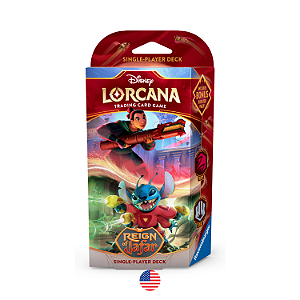 Lorcana Set 08 Reign of Jafar - Deck Inicial Mulan e Stitch (En)