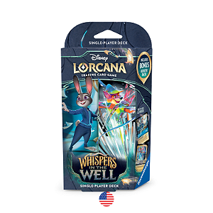 Lorcana - Set 10 Whispers in the Well - Deck Inicial Judy Hopps e Robin Hood (En)