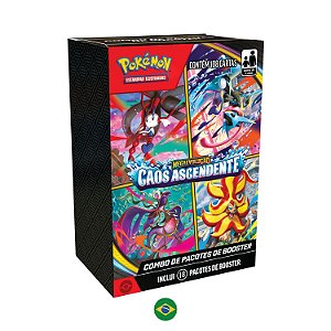 Combo de Pacotes de Booster ME04 Caos Ascendente
