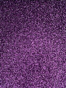 Pacote 5 Folhas EVA Premium Hiper Cristal (Glitter chapado) 40x60cm Violeta
