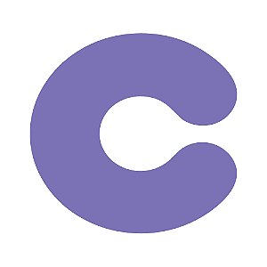 Letra unitária - LETRA "C" (120mm Altura) Cores Sortidas