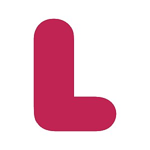 Letra unitária - LETRA "L" (120mm Altura) Cores Sortidas
