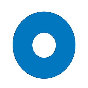 Pacote 10 unidades LETRA "O" (120mm Altura) Cores Sortidas