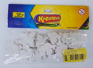 KIT 3 Blisters - Mini Aplique "POMBA" (Blister 50 unidades) Cor Branca