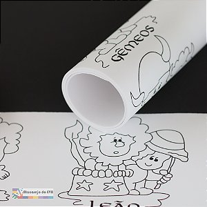 Folha EVA Para Colorir (Serigrafado UV) 40x60cm SIGNOS
