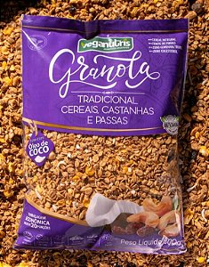 Granola Tradicional Cast. Passas 750gr