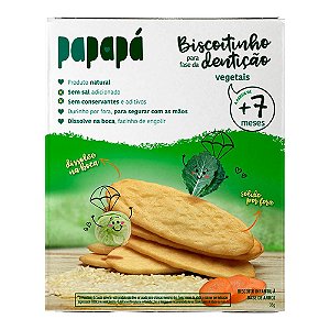 Biscoito para Fase da Dentição Vegetais