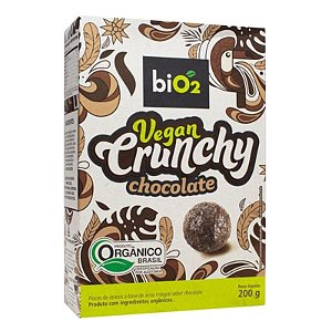 BiO2 Vegan Crunchy Chocolate 200 g - Bio2 - 200 g