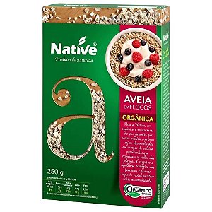 AVEIA EM FLOCOS  ORGÂNICA Native 250g