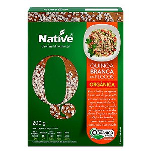 QUINOA BRANCA EM FLOCOS ORGÂNICA