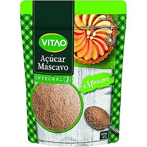 AÇÚCAR MASCAVO ORGÂNICO VITAO 500g