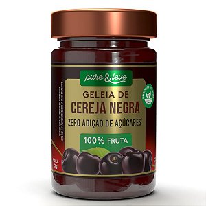 Geleia de Cereja Negra Puro e Leve 230g