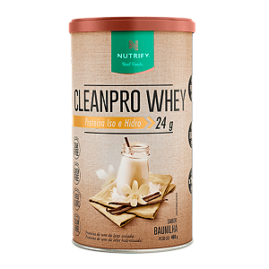 Clean Pro Whey 450g Baunilha