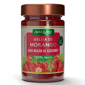 Geleia de Morango Puro e Leve 230g
