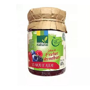 GELEIA DE FRUTAS VERMELHAS SEM ADICAO DE ACUCAR ORGANICA COOPERNATURAL 180g