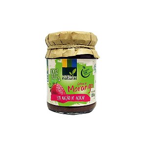 GELEIA DE MORANGO SEM ADICAO DE ACUCAR - ORGANICA COOPERNATURAL 180g