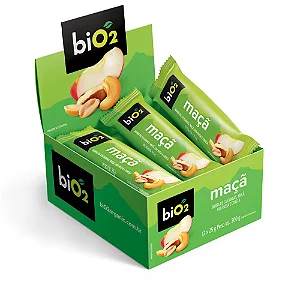 BiO2 7Nuts Maçã- 25 g Cx com 12
