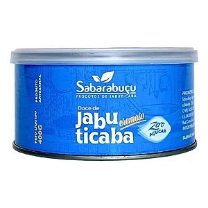 DOCE DE JABUTICABA CREMOSO ZERO ACUCAR 400G Sabarabuçu