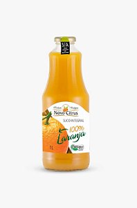 SUCO INTEG. LARANJA 1 L ORGÂNICO Novo Citrus