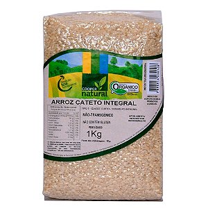 ARROZ CATETO INTEGRAL ORGANICO COOPERNATURAL 1KG