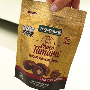 CHOCOTÂMARA CHOCOLATE 70% 100g  Novo Veganutris