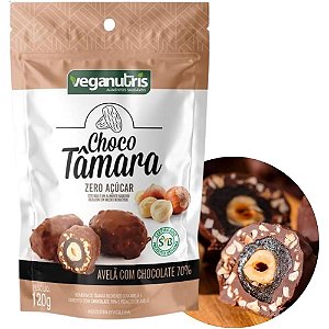 CHOCOTÂMARA DE AVELÃ 120g Novo Veganutris