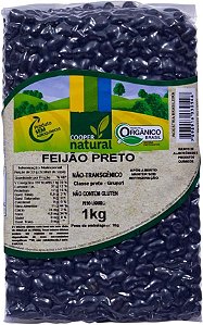 FEIJÃO PRETO ORGÂNICO Coopernatural 1kg