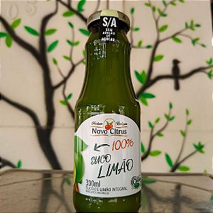 SUCO LIMÃO INTEGRAL - NOVO CITRUS - 300 ML